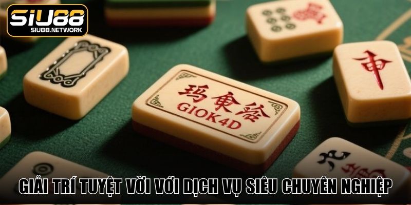 Giải trí tuyệt vời với dịch vụ siêu chuyên nghiệp