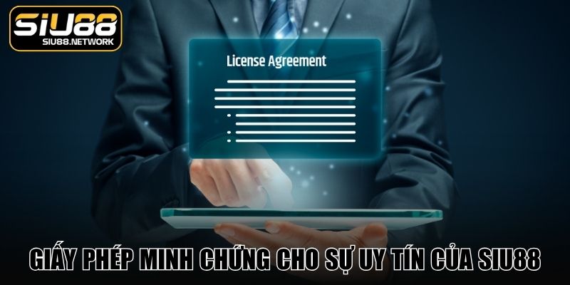 Giấy phép minh chứng cho sự uy tín của SIU88 Giấy phép minh chứng cho sự uy tín của SIU88